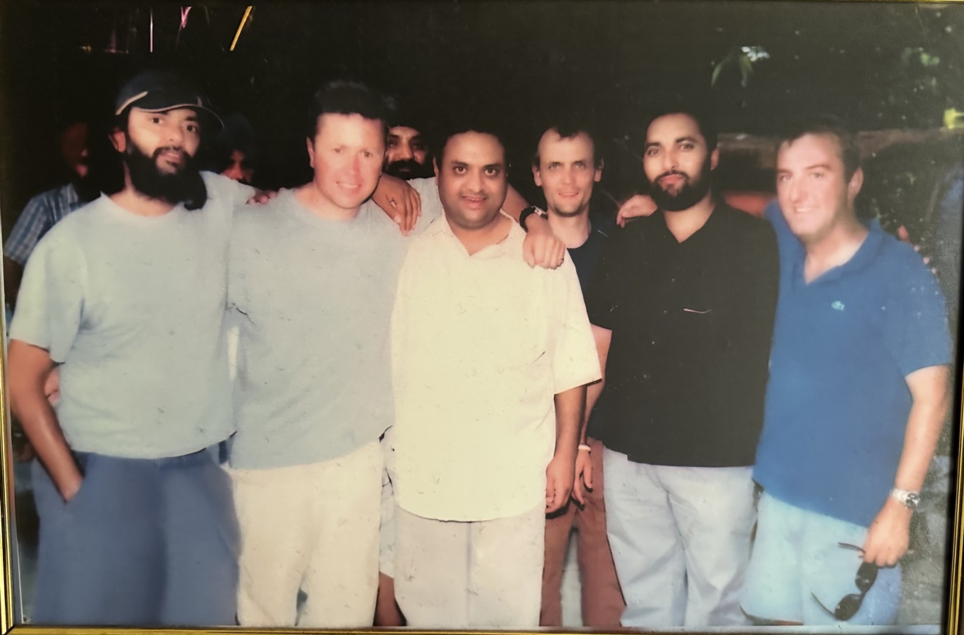 Rais Raja Barinder Dyal Singh with Rakesh Omprakash Mehra